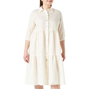 Seidensticker 133183-02 Robe, Egret, 36 Femme