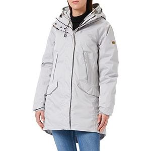 Camel Active Womenswear 310284/8f37 Coat, zilvergrijs, 46 dames, zilvergrijs, 44, Zilvergrijs