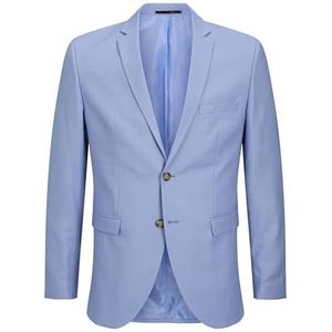 JACK & JONES Jprsolaris Blazer Noos Herenblazer, Chambray Blue/Fit: super slim fit