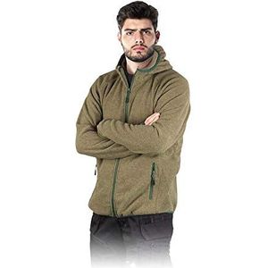 Leber&Hollman Fleece beschermende jas XXL groen - maat XXL, Groen