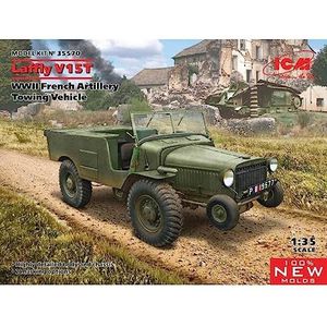 ICM Modelauto Laffly V15t WWII French Artillery Towing Vehicle