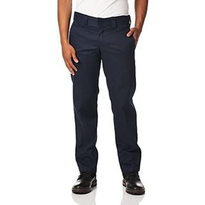 Dickies Flex Slim Straight Fit Werkbroek voor heren, Donker Navy Blauw