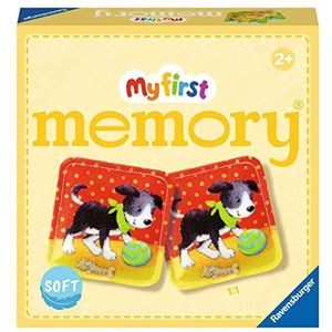 Ravensburger - 20998 - Mijn eerste memory® pluche - het klassieke ontwerpspel met 24 stoffen kaarten en schattige dieren, speelgoed vanaf 2 jaar