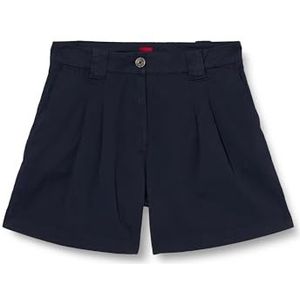 HUGO Platte shorts voor dames, Open Blue464