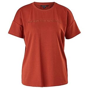 comma Cinnamon T-shirt voor dames met korte mouwen 29d0, 38, cinnamon t-shirt 29d0