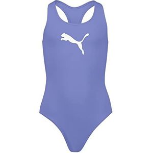 PUMA Swimsuit badpak voor meisjes (1 stuk), Elektrisch Paars