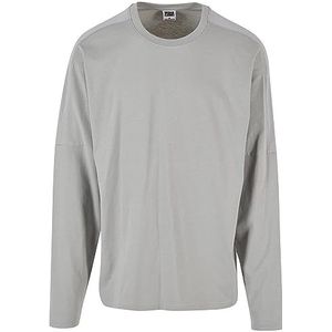 Urban Classics Raglan Back T-shirt met lange mouwen voor heren, Lightasphalt