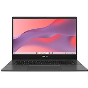 Asus CM1402FM2A-EC0016 Laptop 14 inch FHD touchscreen (MediaTek Kompanio 520 2,0 GHz processor, 8 GB LPDDR4X, 128 GB eMMC, Arm Mali-G52 MC2, Chrome OS) - AZERTY-toetsenbord