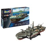1:72 Revell 05165 Patrol Torpedo Boat PT-588/PT-57 Plastic Modelbouwpakket