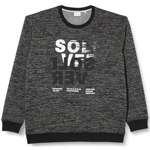 s.Oliver Sweat-shirt pour homme avec étiquette imprimée, 99d1, 4XL