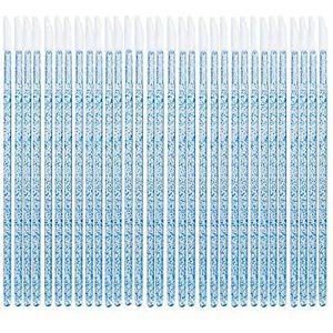 500 stuks glitter blue stucks wegwerp-lippenstift, make-up, glans, muren, applicator, wandgereedschap, lippenstift, applicators