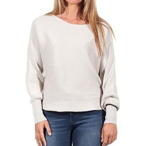 ONLY Onladaline Life L/S Short Pullo Knt Noos dames Pullover trui, Pumice Stone, M