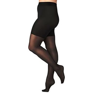 FALKE Beauty Plus 50 DEN W TI semi-ondoorzichtig effen 1 paar damespanty (1 stuk), Zwart (Black 3009) - B