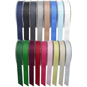 SR Super Ribbons®™ Ripsband, 10 mm, 20 m op spoel, koningsblauw