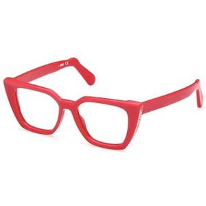 GCDS Gd5012 Eyewear voor dames, Glanzend rood