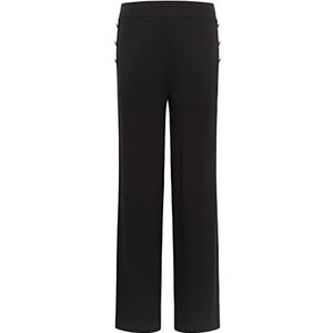 Dreimaster Joggingbroek dames, zwart, XL, zwart.