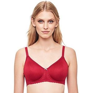 Susa dames bh zonder beugel, rood (Raspberry 292)