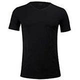 Fila FU5001 T-shirt met korte mouwen voor heren, zwart.