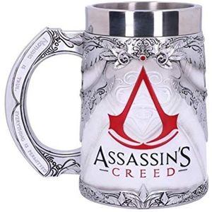 Nemesis Now B5296S0 Assassins Creed Officieel Gelicentieerde Hars & Roestvrij Staal Wit [Oud Model]