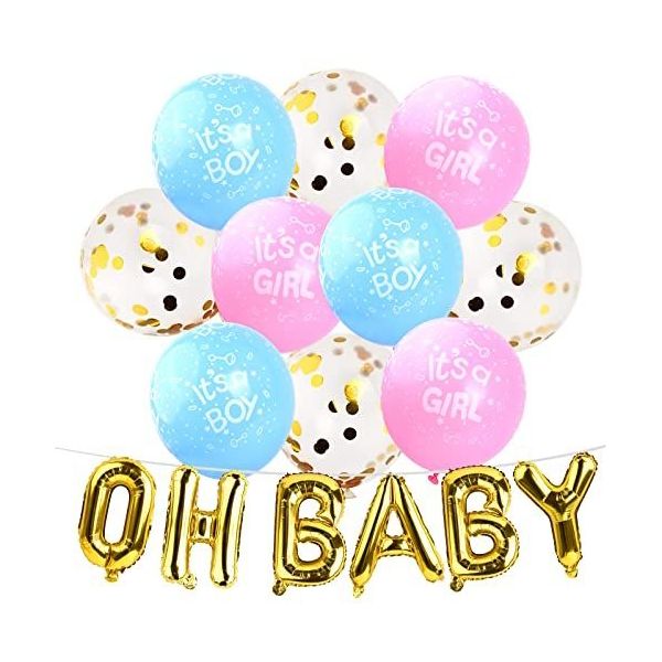 Ballon Géant Mylar Chiffre 4 Doré, dim. 66 cm x 1 m, décoration  anniversaire babyshower aluminium