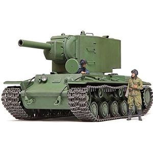 TAMIYA KV-2 Gigant 35375 1:35 Rus, getrouwe replica, modelbouw, kunststof, knutselen, hobby, lijmen, modelbouw, montage, ongelakt, meerkleurig