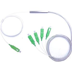 Elfcam® - Glasvezelverdeler, optische glasvezelsplitter, PLC van SC/APC (1 x 4)