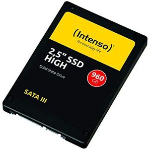 Intenso SSD intern SATA III Hoog 2,5"" 960 GB 520 MB/s Zwart