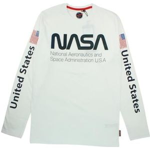 NASA T-Shirt Homme - S, Blanc, S