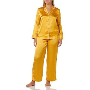 United Colors of Benetton Pig(hemd + broek) 4ko13p008 Pijama set dames (1 stuk), Okergeel 0d6