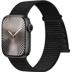 Ynitec Verstelbare nylon reservearmband 2025, compatibel met Apple Watch 44 mm, 45 mm, 46 mm, 49 mm, 38 mm, 40 mm, 41 mm, 42 mm, voor iWatch Series 10 9 8 7 6 5 4 3 2 1 SE Ultra, Nylon