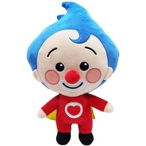 BANDAI - De Clown Plim Plim - DX Plim Plim Musical pluche dier 30 cm, meerkleurig PL85005 - Veel plezier bij het zingen met het favoriete personage van de kleinsten van het huis!