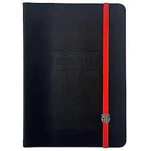 FC Barcelona- Pack Cadeau, Agenda, Stylo à bille, Agenda et stylo, Écriture, Football Couleur Noir, Produit Officiel (CyP Brands), Blagrane, Estandar, FC Barcelona Set Agenda et stylo