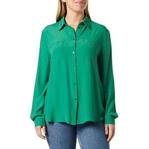 Pinko Nora Camicia Crepe de China, dames, X08_amazzonia, 46, X08_amazzonia