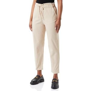 Koton Pantalon pour femme, style élastique, avec cordon de serrage, poches en coton, Pierre (080), 40