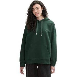 TOM TAILOR Denim basic dames hoodie, 21525 - Huntsman Green