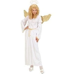Widmann - engelenkostuum, jurk, riem, halo, kerstfeest, themafeest, carnaval