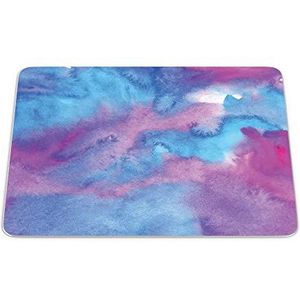 Bonamaison, Rechthoekige muismat met digitale print, antislip onderkant, voor kantoor en thuis, 22 x 18 cm