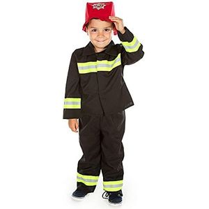 Brandweer- en reddingsdiensten kostuum voor kinderen van 2 tot 3 jaar
