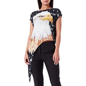 Just Cavalli dames t-shirt, 900s zwart