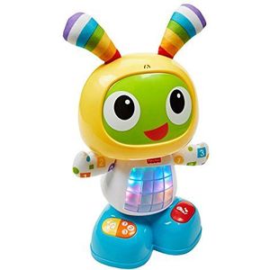 Fisher-Price Bebo CGV44 Interactief speelgoed met 3 spelmodi, muziek & dans, leren, opnemen voor baby's van 9 maanden en meer,