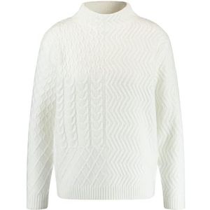 Gerry Weber 44731 Sweatshirt voor dames, Gebroken wit