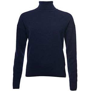 Superdry Lambswool Roll Neck Trui Dames, Cool Water