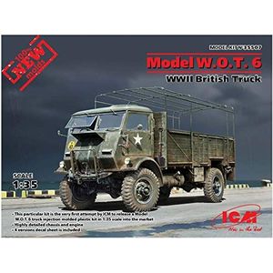 ICM 35507 model W.O.T.6, WWII British Truck modelbouwset, grijs
