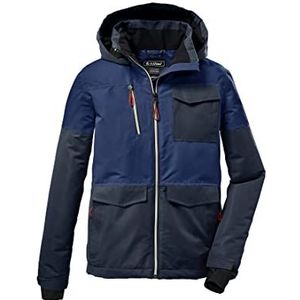 Killtec Kow 29 Bys Ski Jckt functionele jas / outdoor jas met capuchon en sneeuwvanger voor jongens