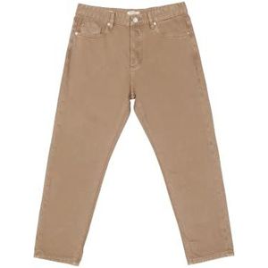 Gianni Lupo GL6131Q Pantalon 5 poches Carrot Cropped Fit Beige, 42 Homme, Beige, beige, 42-46