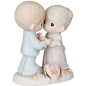 Precious Moments, We Share A Love Forever Young 115912 porseleinen figuur bisque, maat M