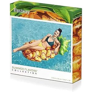 Bestway luchtbed ananas - 154x91x23cm - model 43310 - Summer Flavors Collection