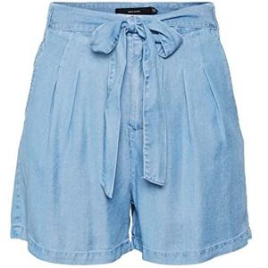 Vero Moda Vmmia dames zomer shorts Hr losse shorts, lichtblauw jeans