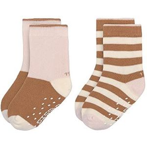 Lässig Set van 2 sokken, Roze/karamel, Modern