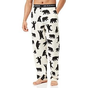 Hatley Jersey pyjama, pants, kousen voor heren, Zwarte beer.